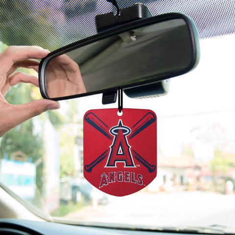 Los Angeles Angels Air Freshener Fresh Scent 2 Pack Car Truck NEW 3x3 Inches