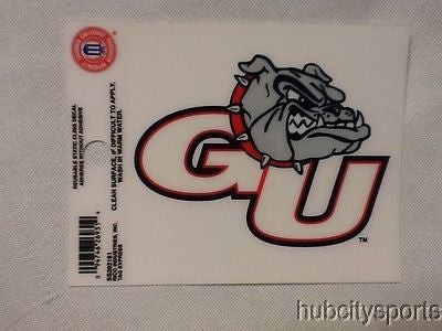 Gonzaga Bulldogs Static Cling Sticker NEW!! Window or Car! NCAA
