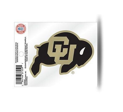 Colorado Buffaloes Static Cling Sticker NEW!! Window or Car! NCAA