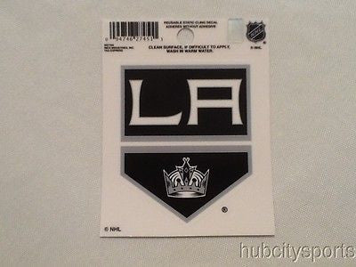 Los Angeles Kings Static Cling Sticker Decal NEW!! Window or Car!