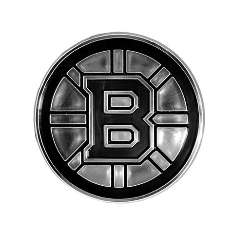 Boston Bruins Logo 3D Chrome Auto Decal Sticker NEW! Truck or Car Rico