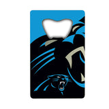 Carolina Panthers Credit Card Style Bottle Opener NFL NEW!! Free Shipping 3x2 Inches