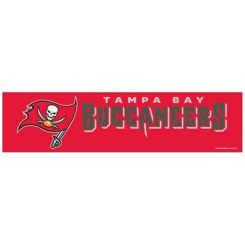 Tampa Bay Buccaneers Bumper Sticker Green NEW!! 3x11 Inches Free Shipping! Wincraft