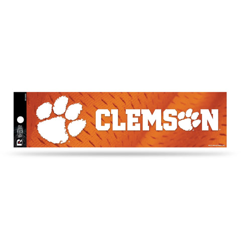Clemson Tigers Bumper Sticker NEW!! 3x11 Inches Free Shipping! Rico