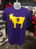 Joe Burrow #9 GOAT Purple Shirt Greatest of all Time LSU Tigers Heisman