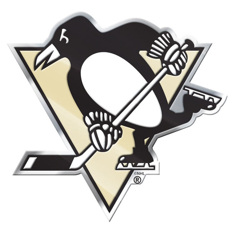 Pittsburgh Penguins Logo 3D Color Auto Emblem NEW!! Truck or Car!