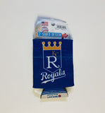 Kansas City Royals Retro Logo Can Koozie Holder Free Shipping! NEW! Collapsible
