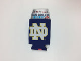 Notre Dame Fighting Irish Can Koozie Holder Free Shipping! NEW! Collapsible Clover