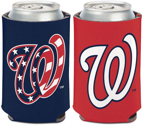 Washington Nationals Logo Can Koozie Holder Free Shipping! NEW! Collapsible