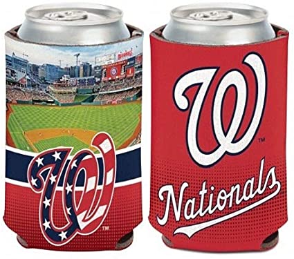 Washington Nationals Can Koozie Holder Free Shipping! NEW! Collapsible
