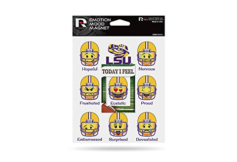 LSU Tigers Emotion Mood Magnet 5x6 Inches NEW NFL Free Shipping!