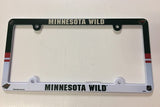 Minnesota Wild Full Color License Plate Cover Plastic