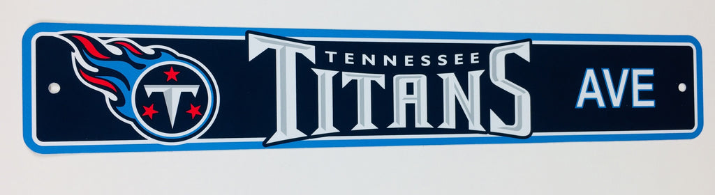 Tennessee Titans Street Sign