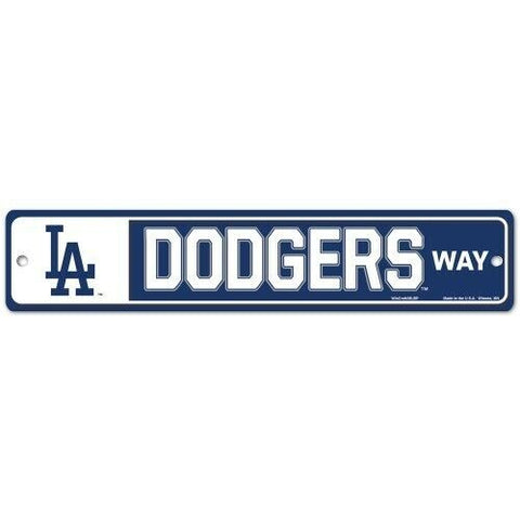 Los Angeles Dodgers Street Sign NEW! 4"X 19" "Dodgers Way" Man Cave