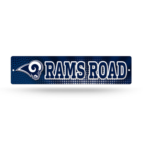 Los Angeles Rams Street Sign NEW!!! 4"X16" "Rams Road" Man Cave NFL