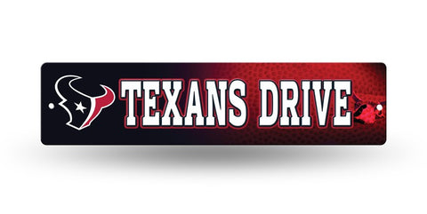 Houston Texans Street Sign NEW! 4"X16" "Texans Drive" Man Cave NFL