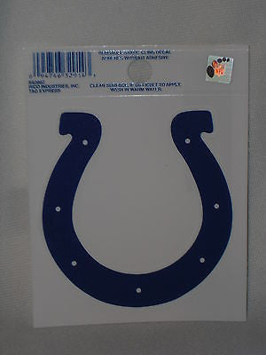 Indianapolis Colts Logo Static Cling Sticker NEW!! Window or Car! Andrew Luck