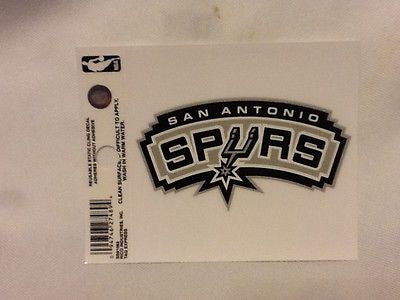 San Antonio Spurs Static Cling Sticker NEW!! Window or Car! NBA