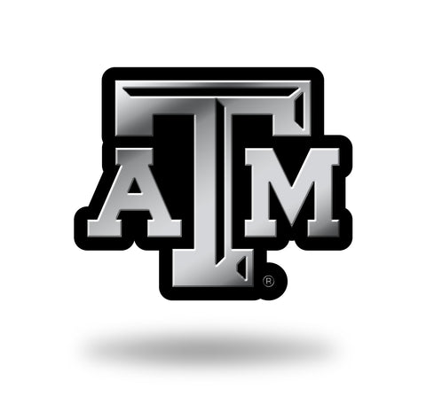 Texas A&M Aggies Logo 3D Chrome Auto Emblem NEW!! Truck or Car! Rico NCAA