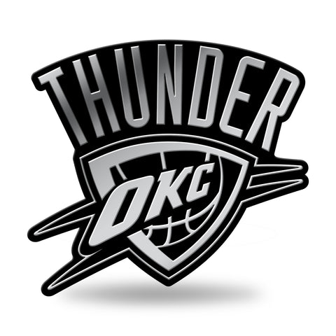 Oklahoma City Thunder Logo 3D Chrome Auto Emblem NEW!! Truck or Car! Rico NBA