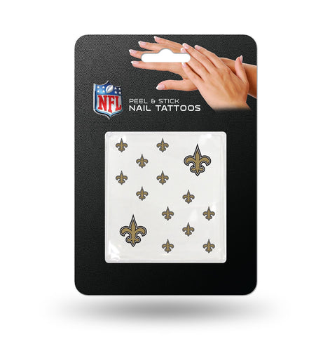 New Orleans Saints Nail Tattoos Peel & Stick NEW! Free Shipping NFL