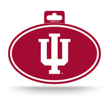 Indiana Hoosiers Oval Decal Full Color Sticker NEW!! 3 x 5 Inches Free Shipping