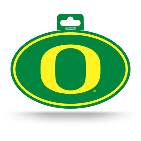 Oregon Ducks Oval Decal Full Color Sticker NEW!! 3 x 5 Inches Free Shipping