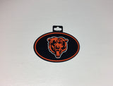Chicago Bears Oval Decal Full Color Sticker NEW!! 3 x 5 Inches Free Shipping