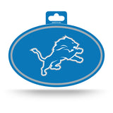 Detroit Lions Oval Decal Full Color Sticker NEW!! 3 x 5 Inches Free Shipping
