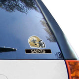 New Orleans Saints Helmet Perfect Cut Die Cut Decal Sticker 3x4 Inches