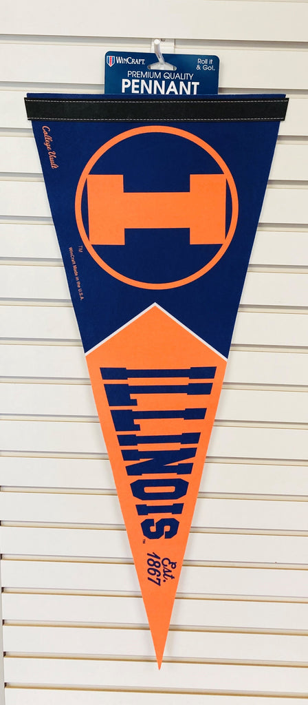 Illinois Fighting Illini Full Size Pennant