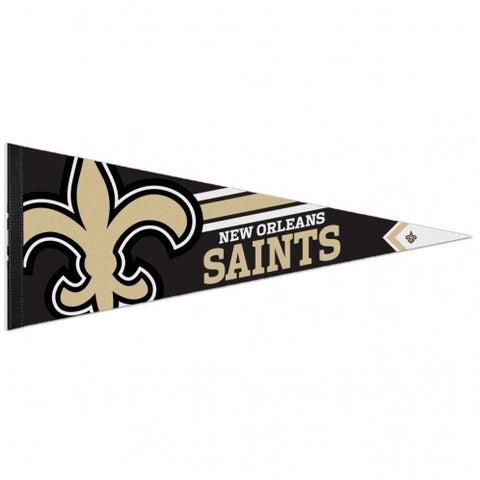 New Orleans Saints Logo Premium Pennant Felt Wool NEW!! Free Shipping