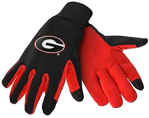 Georgia Bulldogs Texting Gloves NEW One Size Fits Most FOCO