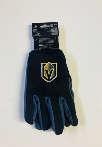 Vegas Golden Knights Texting Gloves NEW One Size Fits Most FOCO
