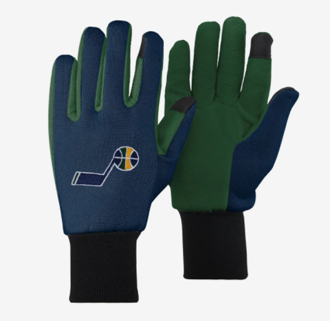 Utah Jazz Texting Gloves NEW One Size Fits Most FOCO