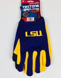 LSU Tigers Texting Gloves NEW One Size Fits Most FOCO