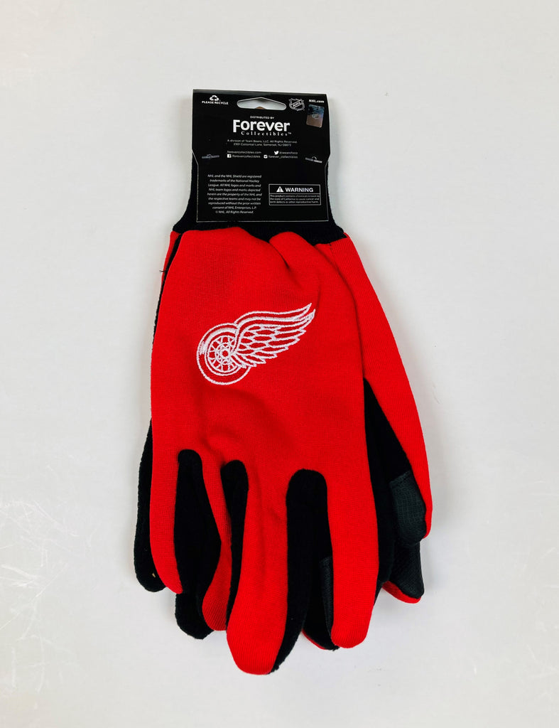 Detroit Red Wings Texting Gloves NEW One Size Fits Most FOCO – Hub City  Sports