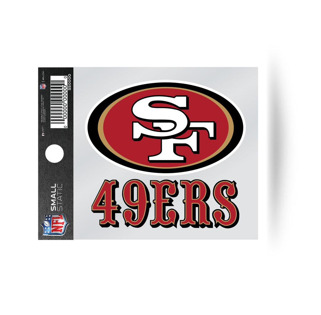San Francisco 49ers Logo Static Cling Sticker NEW!! Window or Car!  Kaepernick