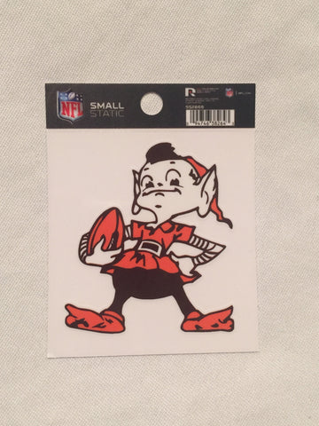 Cleveland Browns Window Static Cling Decal Free Shipping! NFL