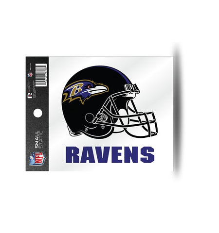 Baltimore Ravens Helmet Static Cling Sticker NEW!! Window or Car! NFL