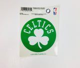 Boston Celtics Shamrock Logo Static Cling Sticker NEW!! Window or Car! NBA