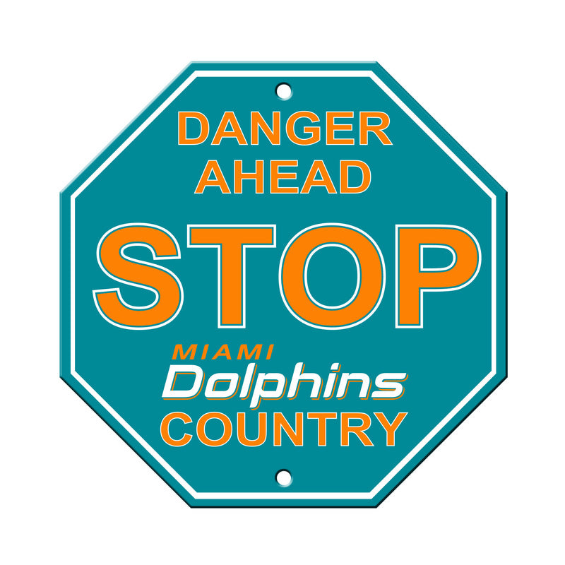 Miami Dolphins NFL Mancave Sign