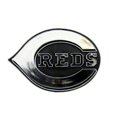 Cincinnati Reds Logo 3D Chrome Auto Decal Sticker NEW!! Truck or Car