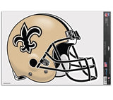 New Orleans Saints Helmet Die Cut Multi Use Decal Window 8x11 Inches