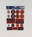 Syracuse Orange Vinyl Sticker Sheet 17 Decals 5x7 Inches