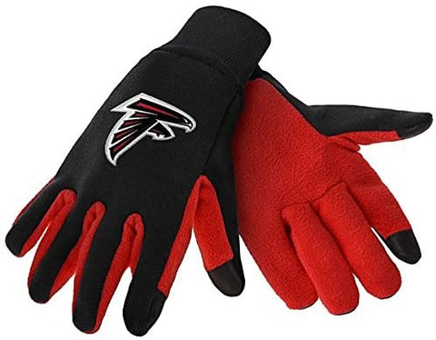 Atlanta Falcons Texting Gloves NEW One Size Fits Most FOCO