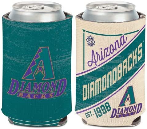 Arizona Diamondbacks Retro Logo Can Koozie Holder Free Shipping! NEW! Collapsible