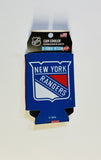 New York Rangers Can Koozie Holder Collapsible Free Shipping! NEW! 2 Sided