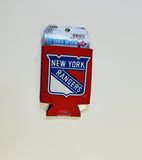 New York Rangers Can Koozie Holder Collapsible Free Shipping! NEW! 2 Sided