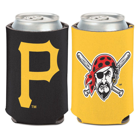 Pittsburgh Pirates Logo Can Koozie Holder Free Shipping! NEW! Collapsible